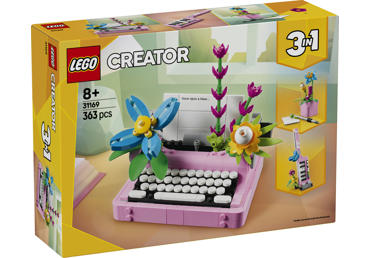 LEGO® Creator Rašomoji mašinėlė su gėlėmis 31169