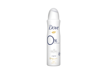 Mot.puršk.dezodorantas DOVE ORIGINAL be al.druskų, 150 ml