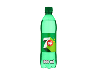 Gazuotas gėrimas 7UP, 500 ml