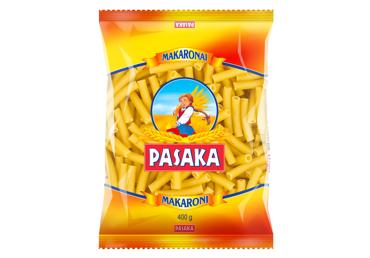 Makaronai PASAKA (vamzdeliai), 400 g