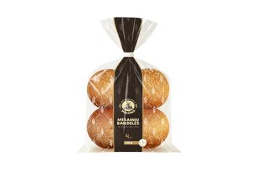 MALŪNO mėsainių bandelės su sezamais, 320 g - 2