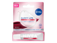 Lūpų balzamas su SPF30 NIVEA GLOWY LIPS BERRY, 10 ml
