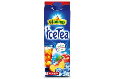 Šalta arbata persikų skonio PFANNER, 750 ml