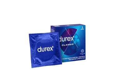 Prezervatyvai DUREX CLASSIC, 3 vnt. - 2