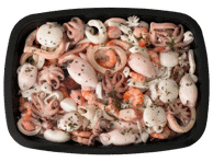 Marinuotų jūrų gėrybių užkandis, 1 kg