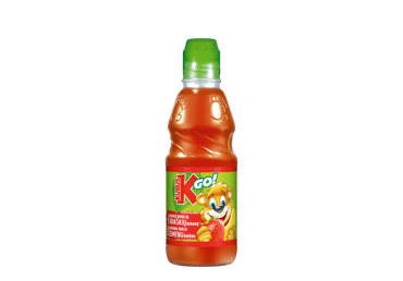 Bananų, braškių nektaras KUBUS GO, 300 ml