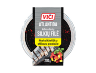 Silkių filė gabaliukai meksikietiškame padaže ATLANTIDA, 200 g