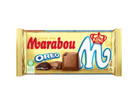 Pieninis šokoladas MARABOU su sausainių OREO gabalėliais, 220 g