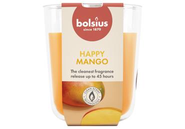 Kvapi žvakė stiklinėje BOLSIUS mango, 97/85 mm - 2