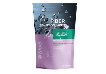 Milteliai ACORUS BALANCE FIBER BEAUTY COLLAGEN, 300 g