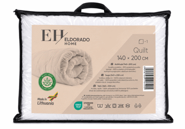 Antklodė ELDORADO HOME aloe vera, 140 x 200 cm, 1 vnt.
