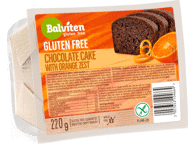 Šokoladinis keksas BALVITEN su apelsinų žievelėmis be glitimo, 220 g