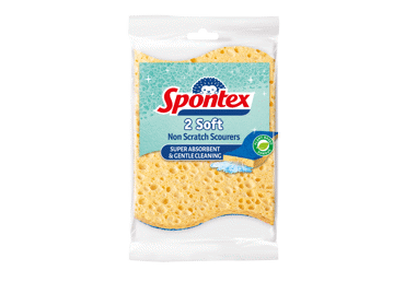 Šveitimo kempinės(2 vnt.) Spontex, 2 vnt.