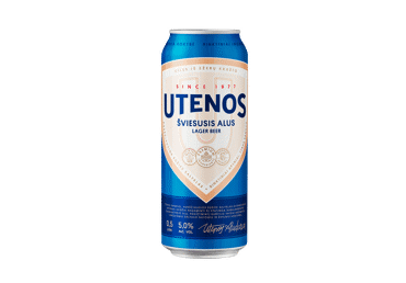 Alus UTENOS 5,0%, 500 ml
