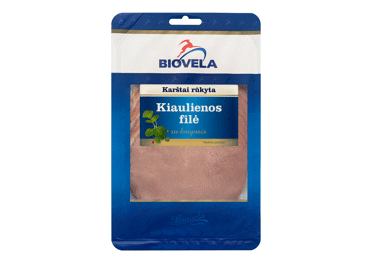 Karštai rūkyta kiaulienos filė su kmynais, I r., 90 g