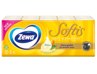 Vienkartinės nosinaitės ZEWA SOFT SENSITIVE, 10 vnt.