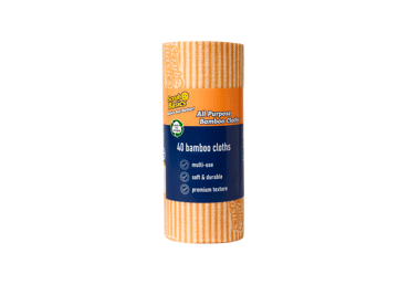 Bambukinės valymo šluostės SCRUB DADDY, 40 vnt.
