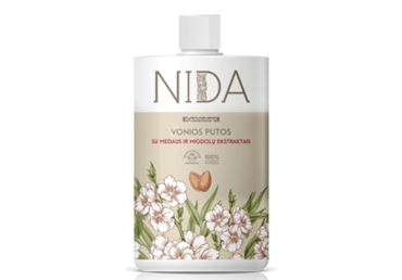Vonios putos NIDA su medaus ir migdolų ekstraktais, 750 ml