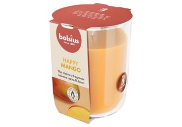 Kvapi žvakė stiklinėje BOLSIUS mango, 97/85 mm - 1