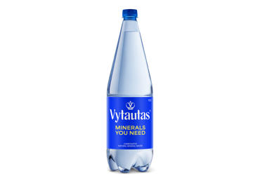 Gazuotas natūralus mineralinis vanduo VYTAUTAS, 1.5 l