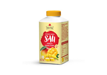 Geriamasis jogurtas SAULĖS PIENAS, 2% (mangų ir bananų sk.), 500 g Geriamasis jogurtas SAULĖS PIENAS, 2% (mangų ir bananų sk.), 500 g
