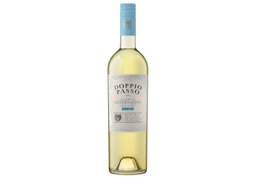 Nealkoholinis baltasis sausas vynas DOPPIO PASSO BIANCO, 750 ml