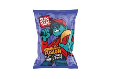 Bulvių traškučiai SUN YAN WOK, 110 g