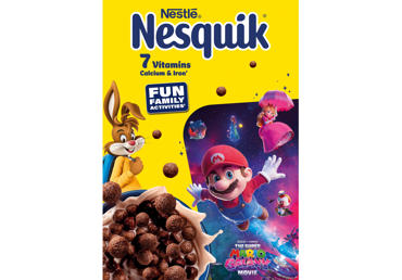 Kakavos skonio javų dribsniai NESTLE NESQUIK, 375 g - 1