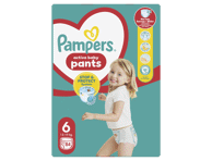 Sauskelnės-kelnaitės PAMPERS Pants, Mega Pack, 6 dydis, 84 vnt.