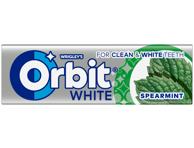 Kramtomoji guma ORBIT WHITE SPEARMINT, 14 g