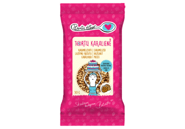 Karamelizuotų lazdynų riešutų gabaliukai BEATOS VIRTUVĖ, 30 g