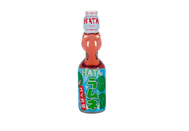 Gazuotas arbūzų skonio gaivusis gėrimas RAMUNE, 200 ml