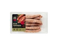 Šviežios plonos kiaulienos dešrelės WELL DONE su kmynais, 400 g