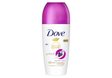 Moteriškas rutulinis antiperspirantas DOVE ACAI BERRY, 50 ml