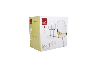 Vyno taurės RONA Lord 420 lm, 6 vnt.