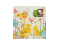 Servetėlės Viščiukai, 33x33 cm, 3 sluoksniai, 20 vnt.