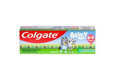 Vaikiška dantų pasta COLGATE KIDS BLUEY, 6-9 metų, 50 ml
