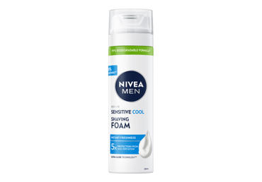 Skutimosi putos NIVEA MEN SENSITIVE COOL jautriai odai, 200 ml