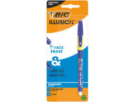 Nutrinamas gelinis rašiklis BIC ILLUSION, mėlynos sp.