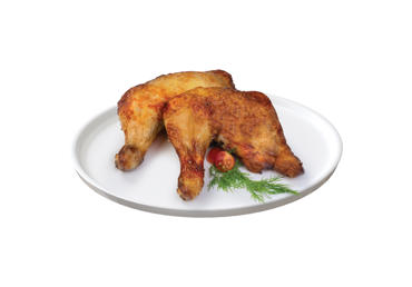 Kepti ŽARIJOS viščiukų broilerių ketvirčiai, 1 kg