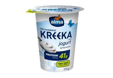 Baltyminis graikiško stiliaus jogurtas ALMA, 2,5 % rieb., 370 g
