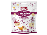 Trašk.džiovint.sūrio kamuol. DŽIUGAS, karamel. svog.sk., 45%, 40 g