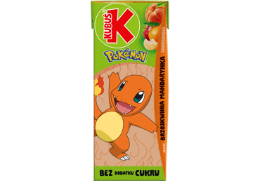 Obuolių, mandarinų, persikų gėrimas KUBUŠ, 200 ml