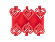 Segtukai, Valentino dienai 6 vnt.