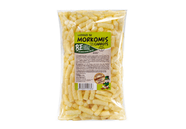 Kukurūzų lazdelės su morkomis MORKŪNAS, 100 g