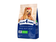 Club 4 Paws premium visavertis pašaras mažų veislių suaugusiems šunims, 2 kg