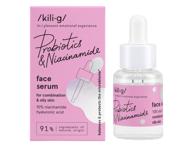 KILIG PROBIOTICS veido serumas su niacinamidu mišriai ir riebiai odai 30 ml