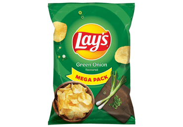 Bulvių traškučiai LAY'S, svogūnų laiškų skonio, 200 g