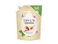 Migdolų kvapo skystas muilo papildymas, DIVUS, 1L