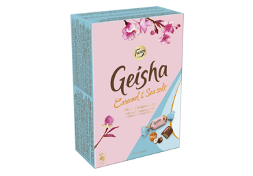 Saldainiai GEISHA su karamelės ir jūros druskos įdaru, 150 g